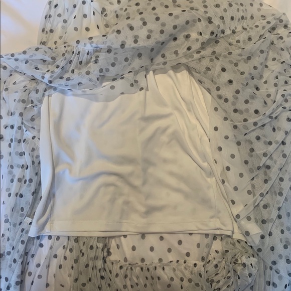 ASOS Design Polka Dot Tulle Dress Size 8 - Picture 7 of 8